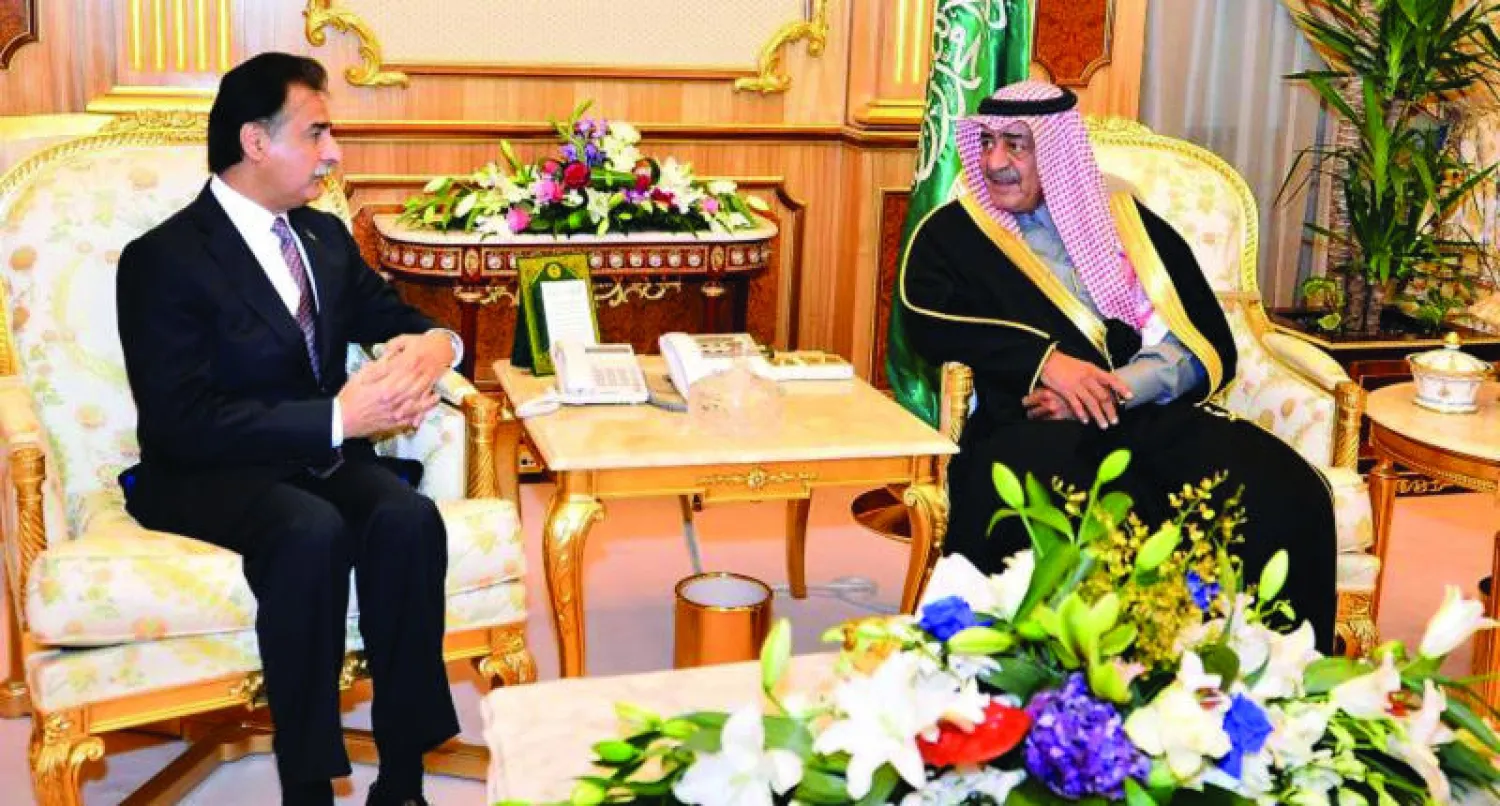 النائب الثاني يلتقي رئيس البرلمان الباكستاني ويستقبل الرئيس الجديد لهيئة الأرصاد وحماية البيئة