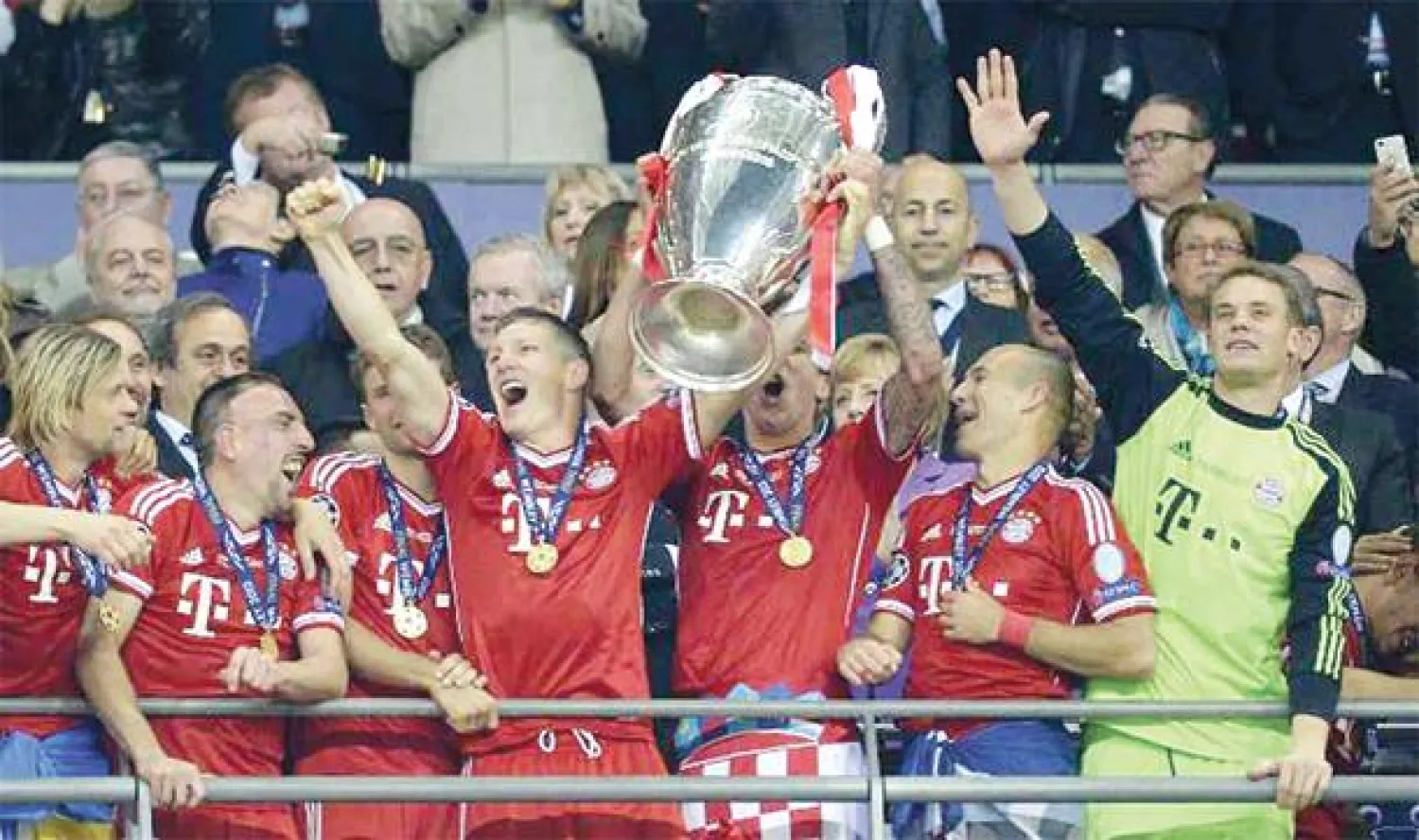 بايرن ميونيخ الألماني آخر أبطال الكأس الأوروبية