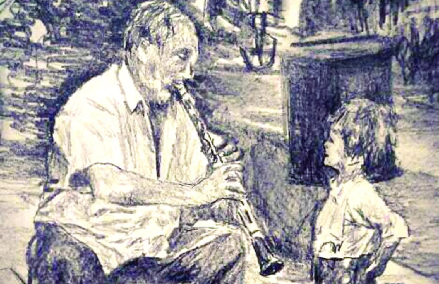 وجوه الفقراء وملامح كبار السن تختزلها ريشة الفنان السعودي عوض زارب