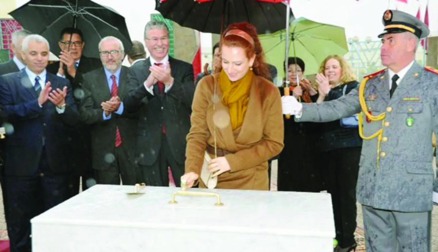 الأميرة للا سلمى تشرف بفاس على وضع حجر الأساس لمعهد أبحاث السرطان