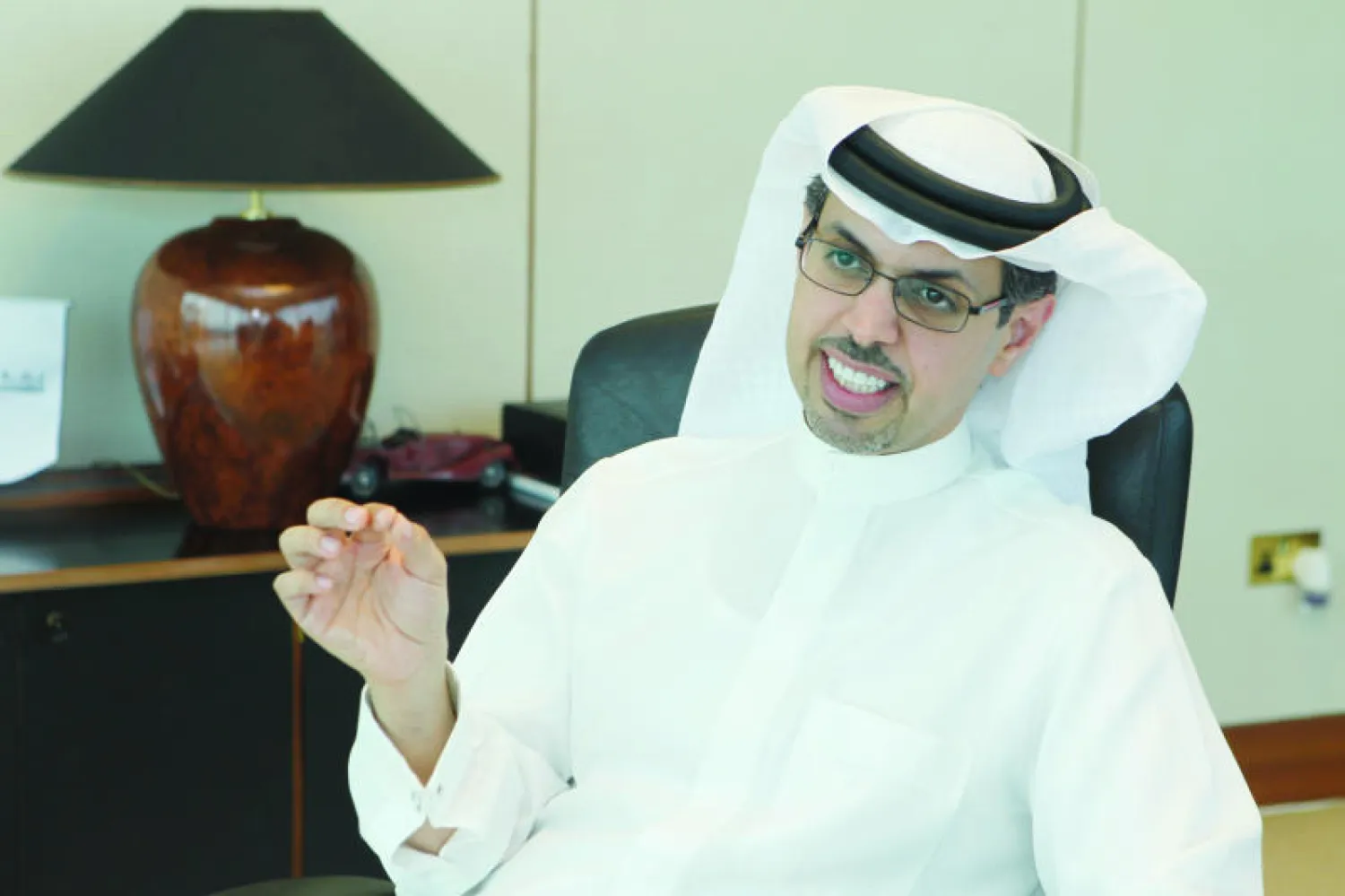 حمد بوعميم مدير عام غرفة دبي (تصوير: باسل حموي)