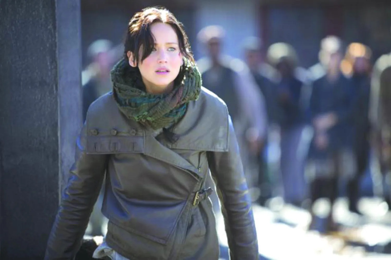 جنيفر لورنس في «ألعاب الجوع: الاحتراق»