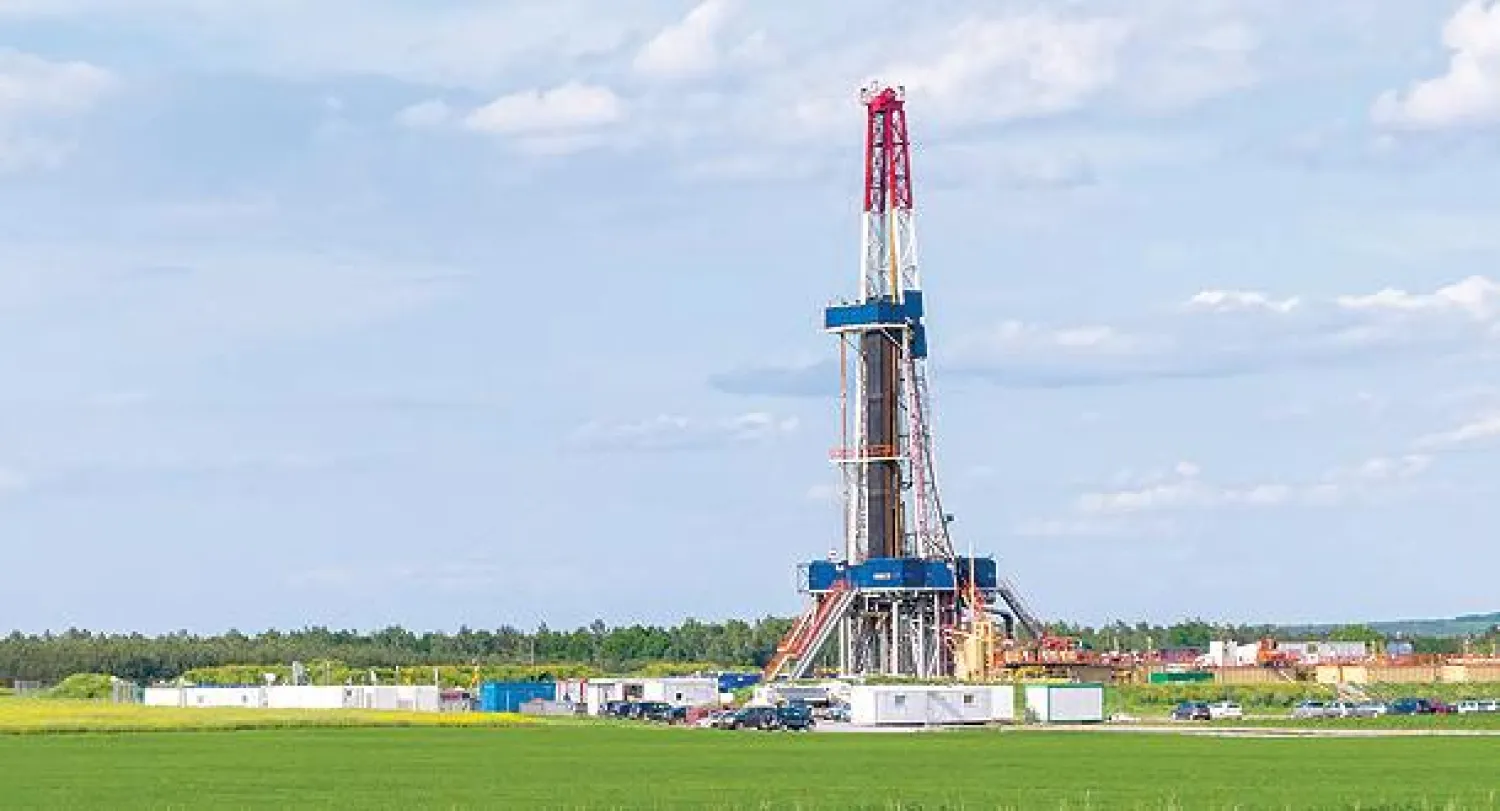 أحد حقول استخراج النفط الصخري