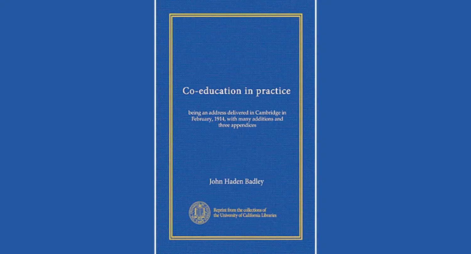  غلاف كتاب «التعليم المختلط» 