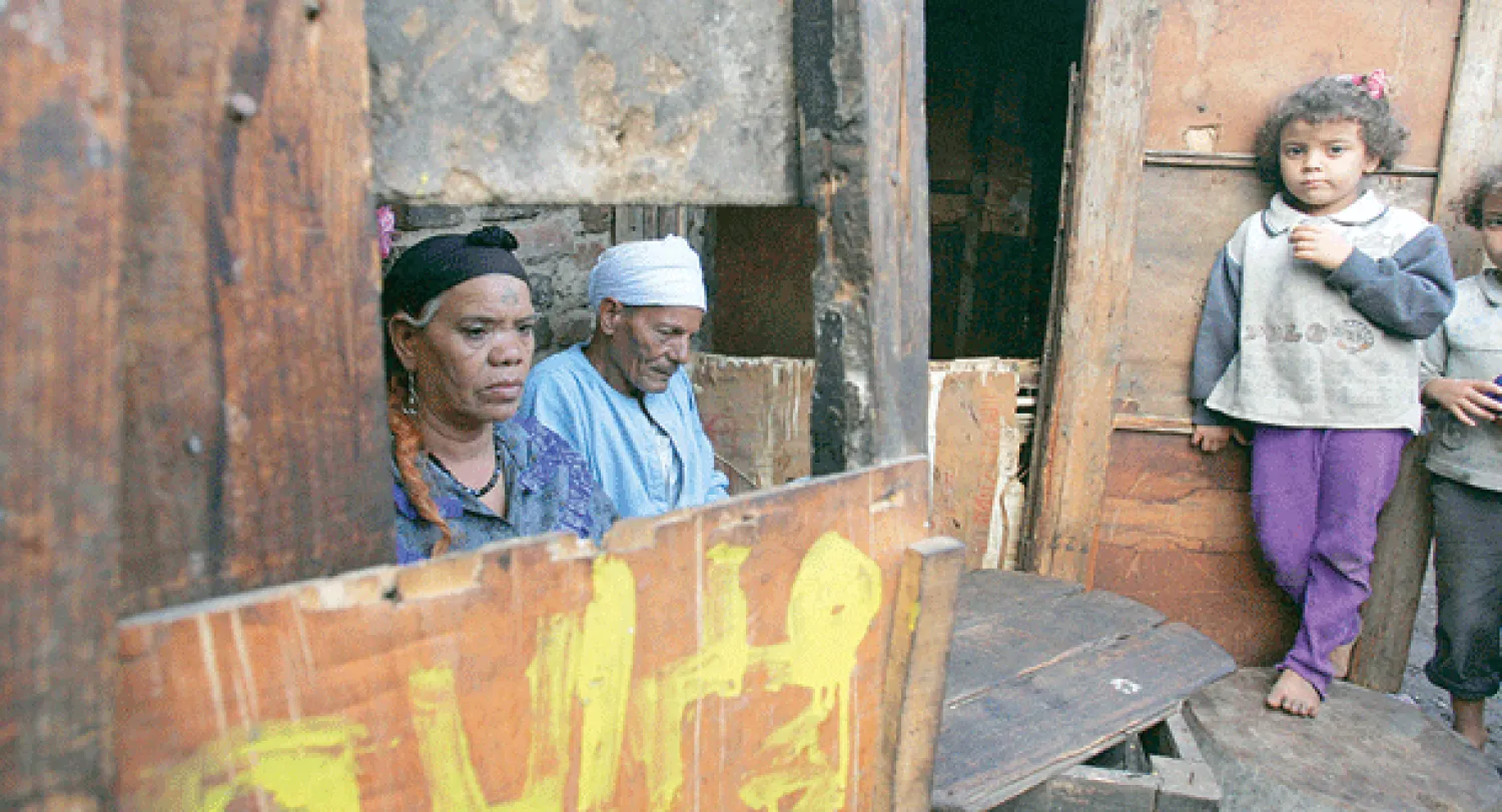 جانب من إحدى العشوائيات في مصر («الشرق الأوسط»)