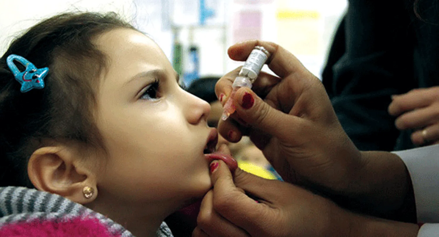 600 ألف طفل سوري في مناطق الصراع مهددون بـ«شلل الأطفال»