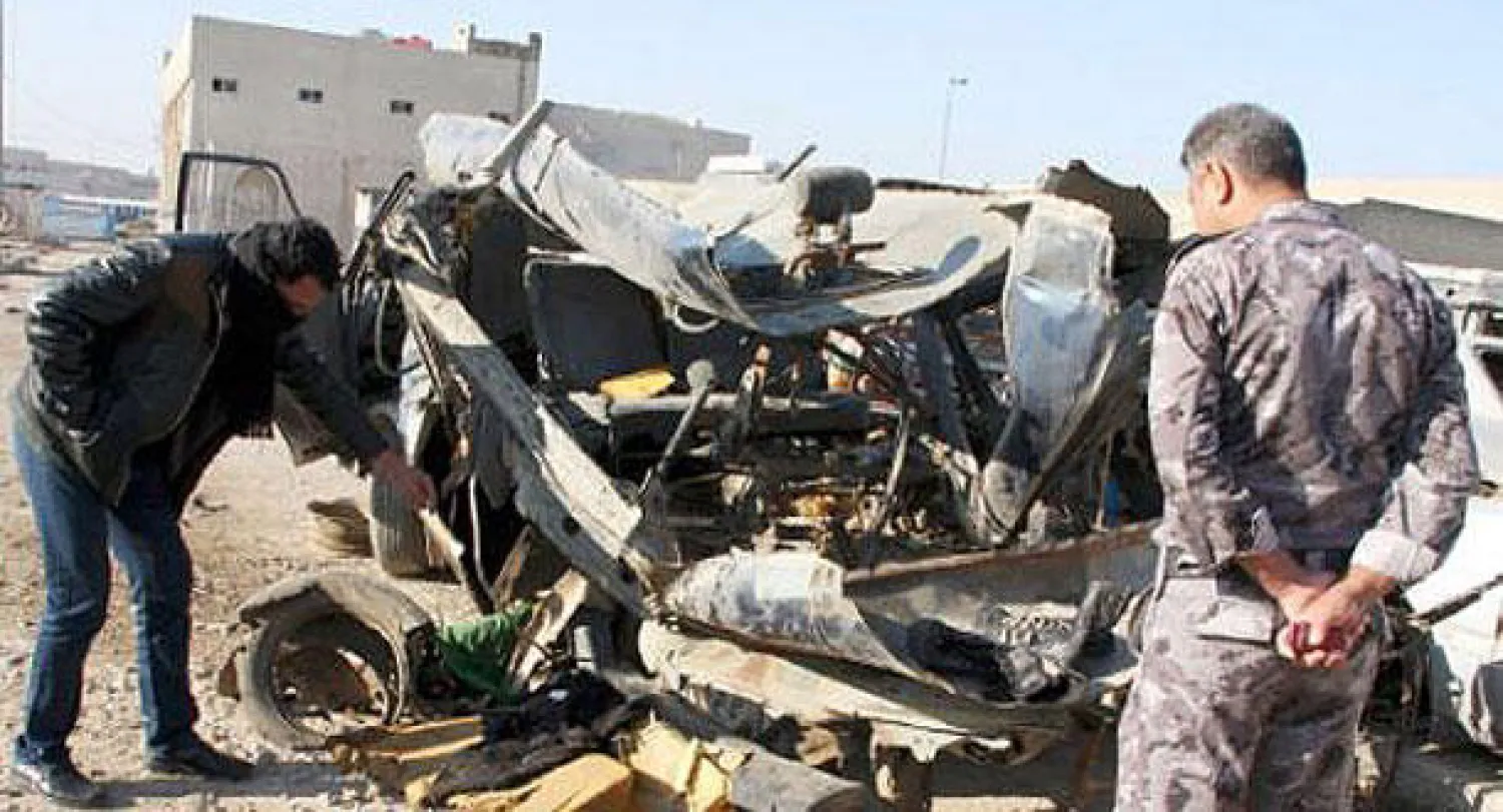 صورة من الارشيف لانفجار في العراق (رويترز)