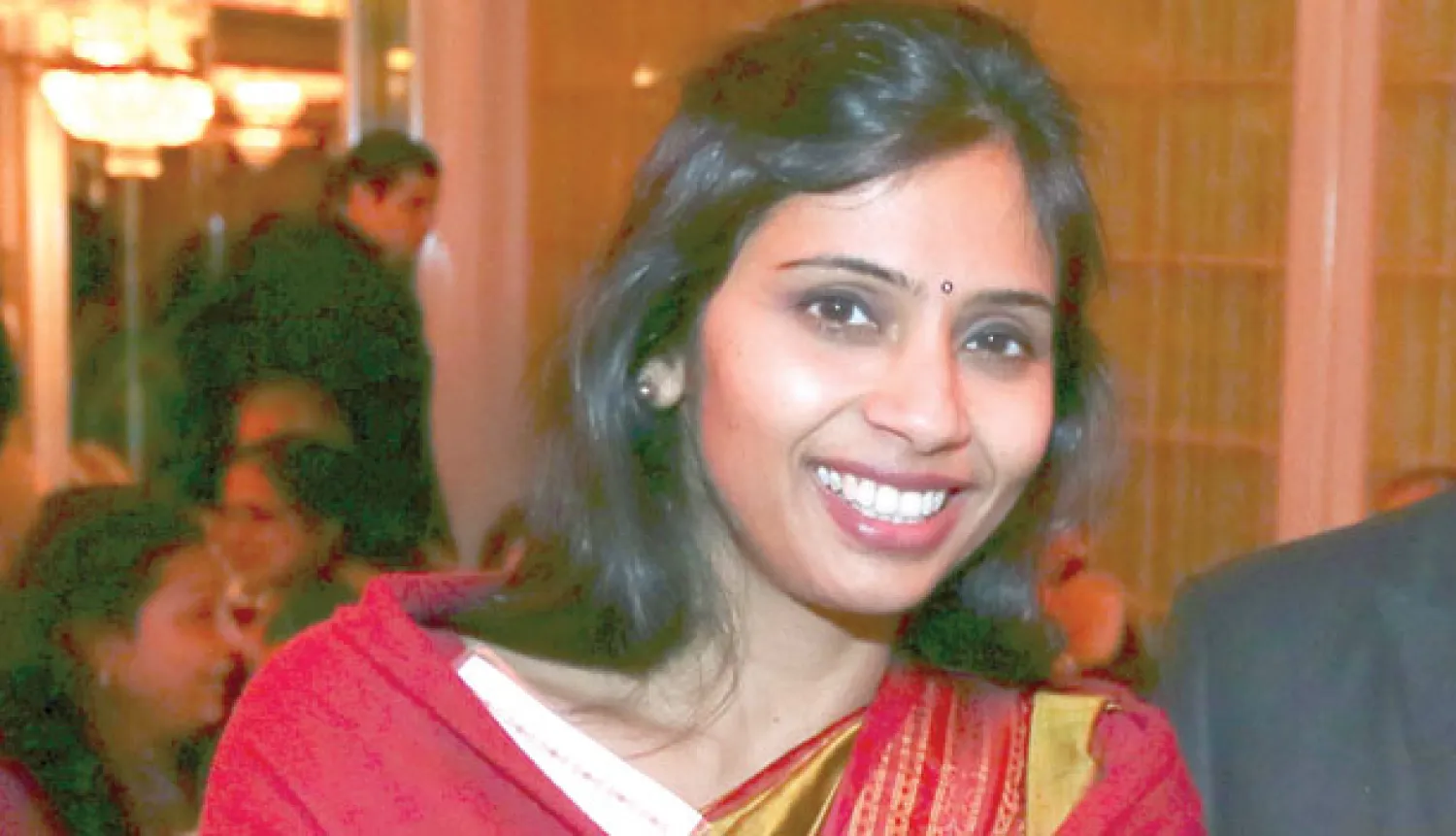 الدبلوماسية الهندية ديفياني خوبراجادي (أ.ب)