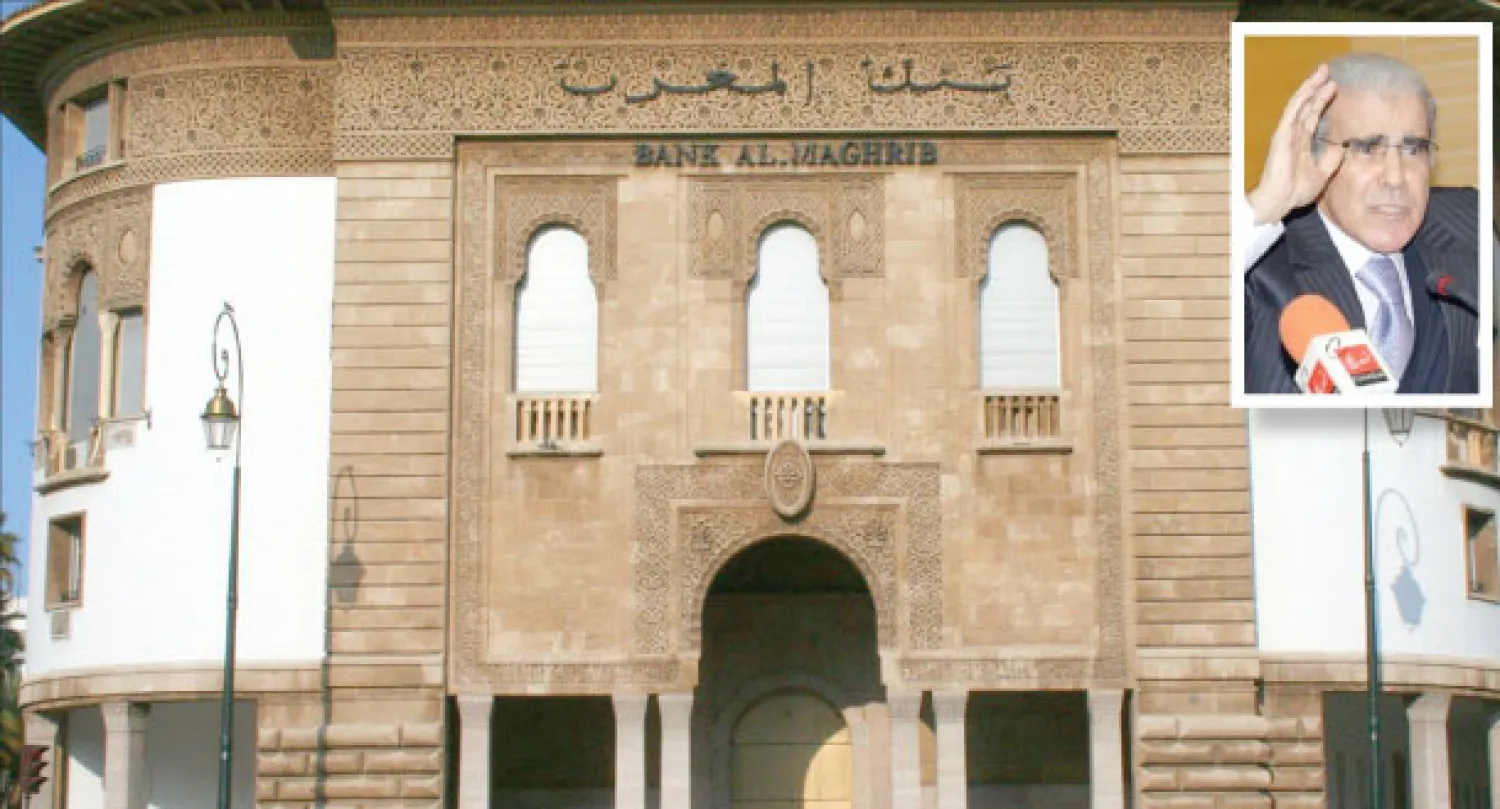 بنك المغرب المركزي («الشرق الأوسط») و في الاطار عبد اللطيف الجواهري محافظ البنك المركزي المغربي («الشرق الأوسط»)