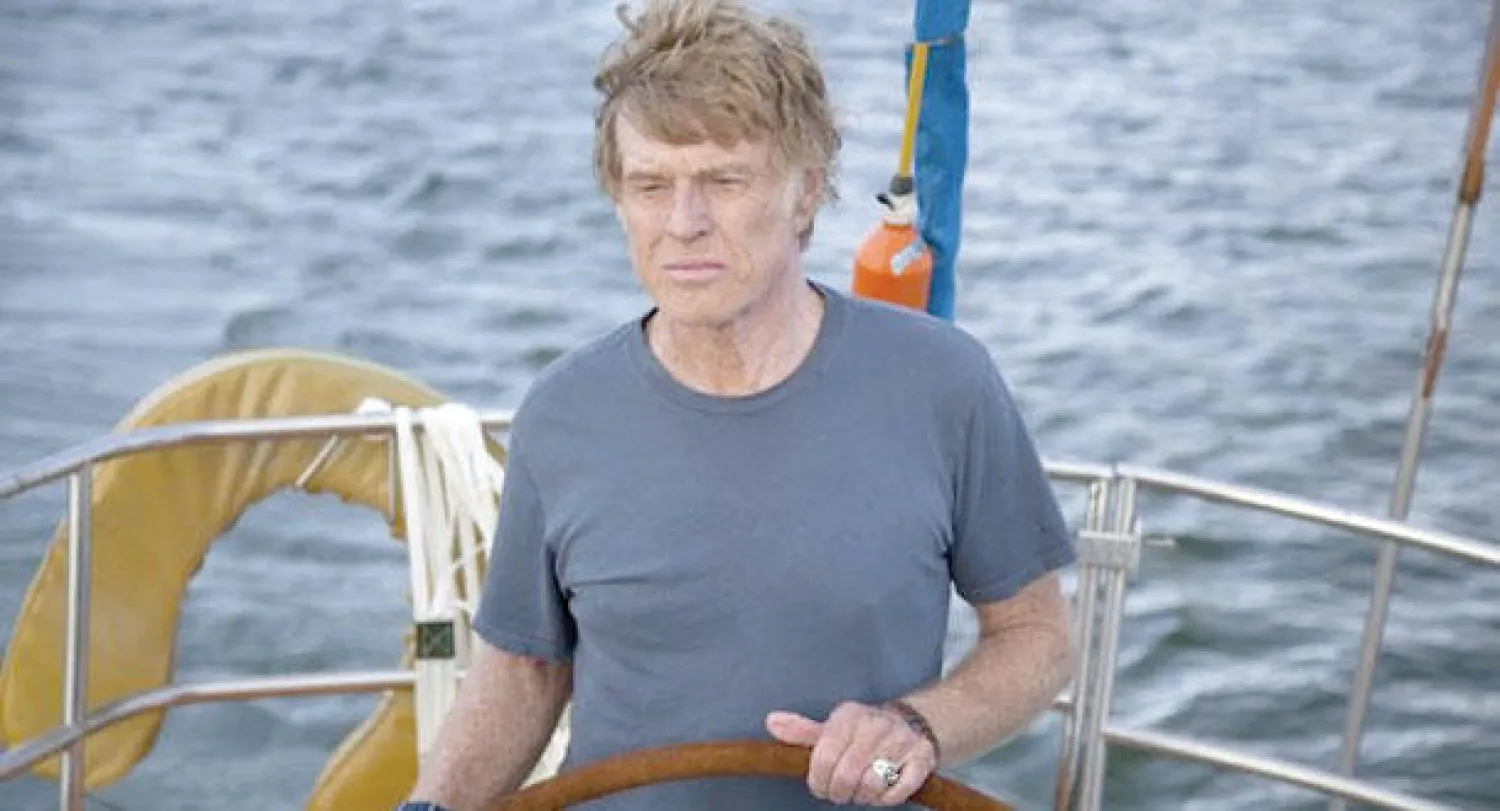  روبرت ردفورد وحيدا وصامتا في «كل شيء ضاع»