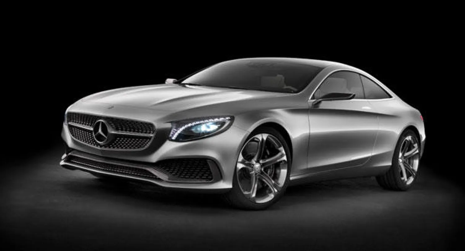  مرسيدس  «إس كلاس كوبيه» التي عرضت كنموذج تجريبي في معرض فرانكفورت