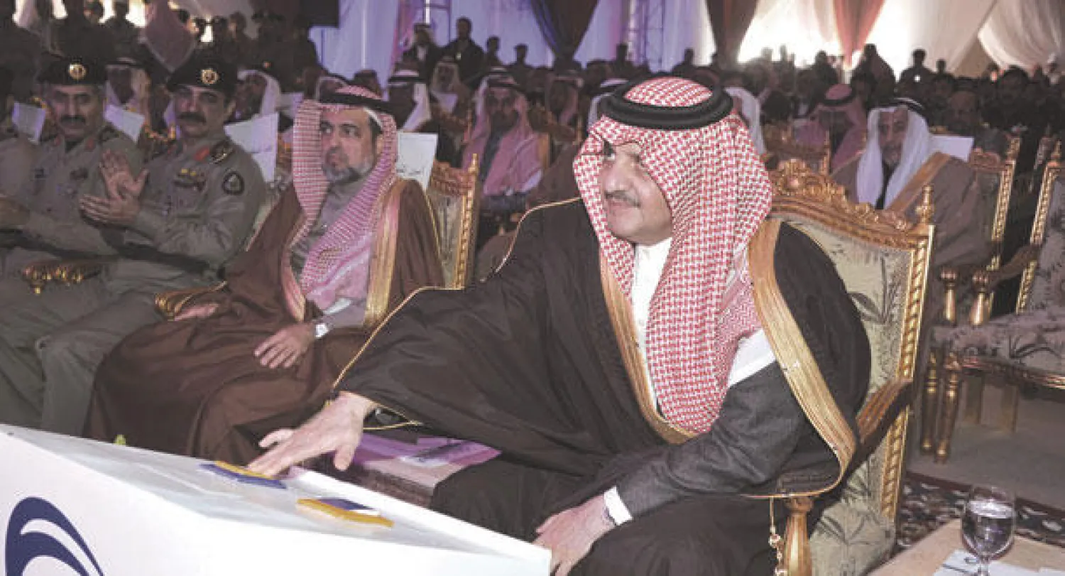 الأمير سعود بن نايف بن عبد العزيز أمير المنطقة الشرقية يدشن أمس مشاريع للكهرباء بـ6.3 مليار دولار («الشرق الأوسط»)