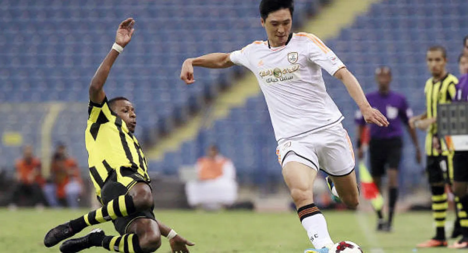  كواك تاي في إحدى مباريات الشباب أمام الاتحاد
