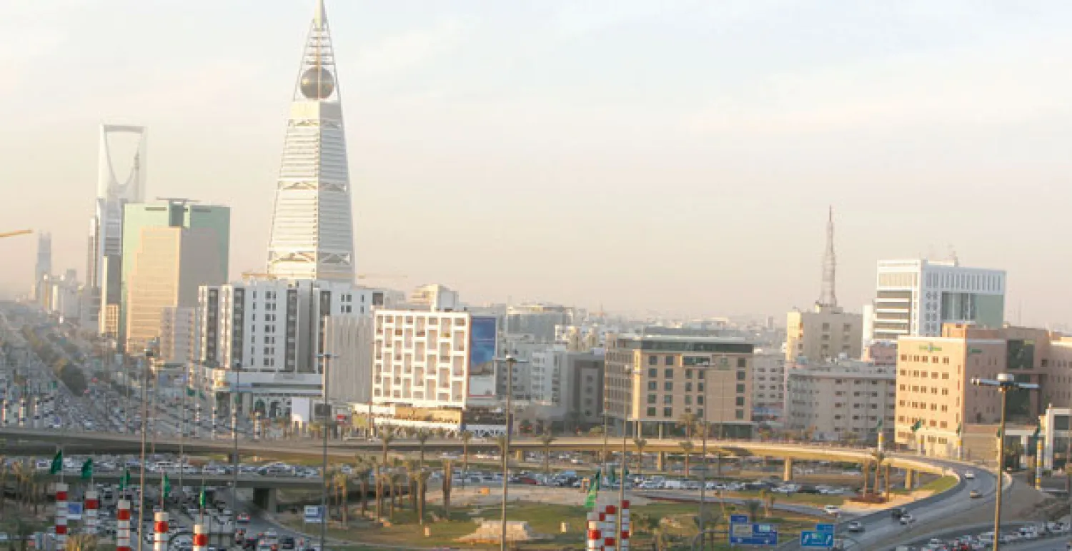 لقطة حديثة لمدينة الرياض ({الشرق الأوسط})