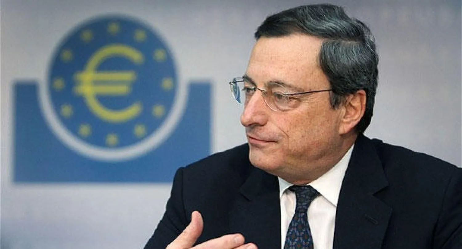 رئيس المركزي الأوروبي يستبعد خطر انهيار الوحدة النقدية الأوروبية