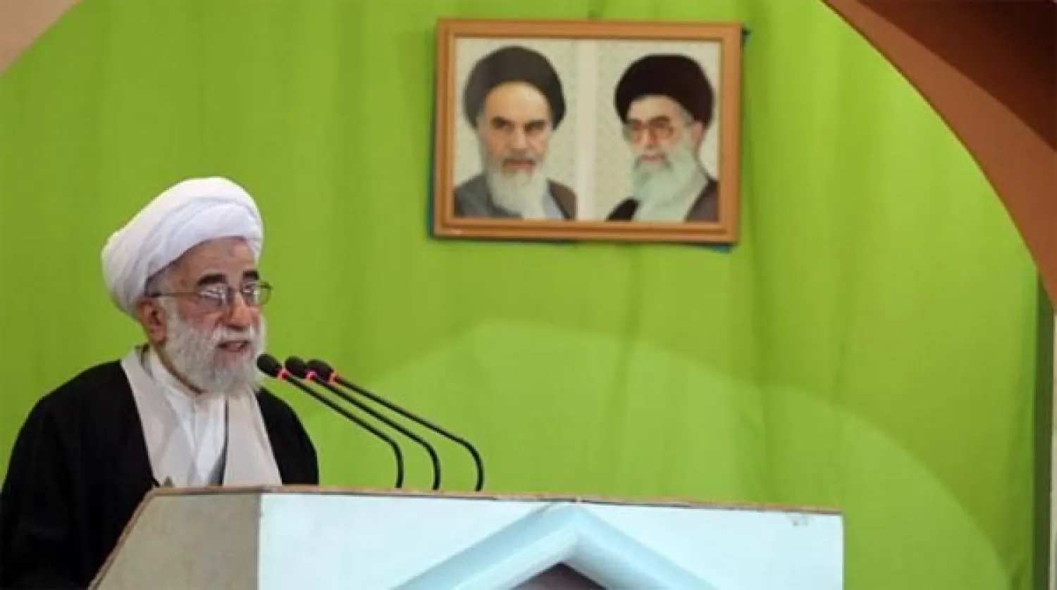  رئيس مجلس صيانة الدستور في إيران آية الله أحمد جنتي