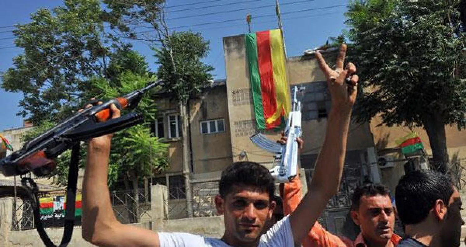 مقاتلون اكراد