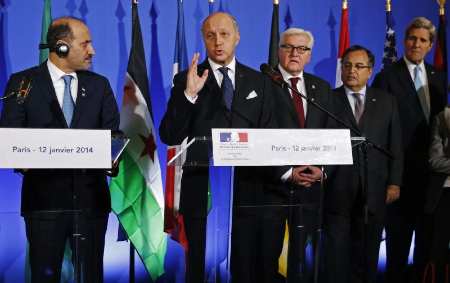 انتهاء اجتماع مؤتمر «أصدقاء سوريا».. والمعارضة لم تؤكد حضور جنيف 2