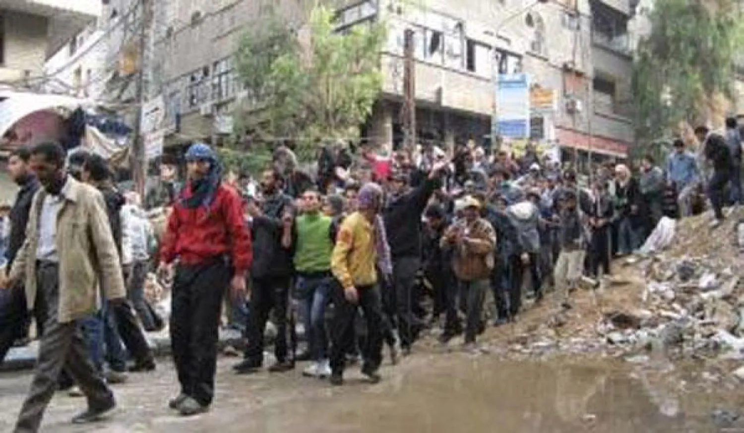 (ارشيفية) تتفاقم أوضاع سكان مخيم اليرموك للاجئين الفلسطينيين، خصوصا الأطفال منهم.