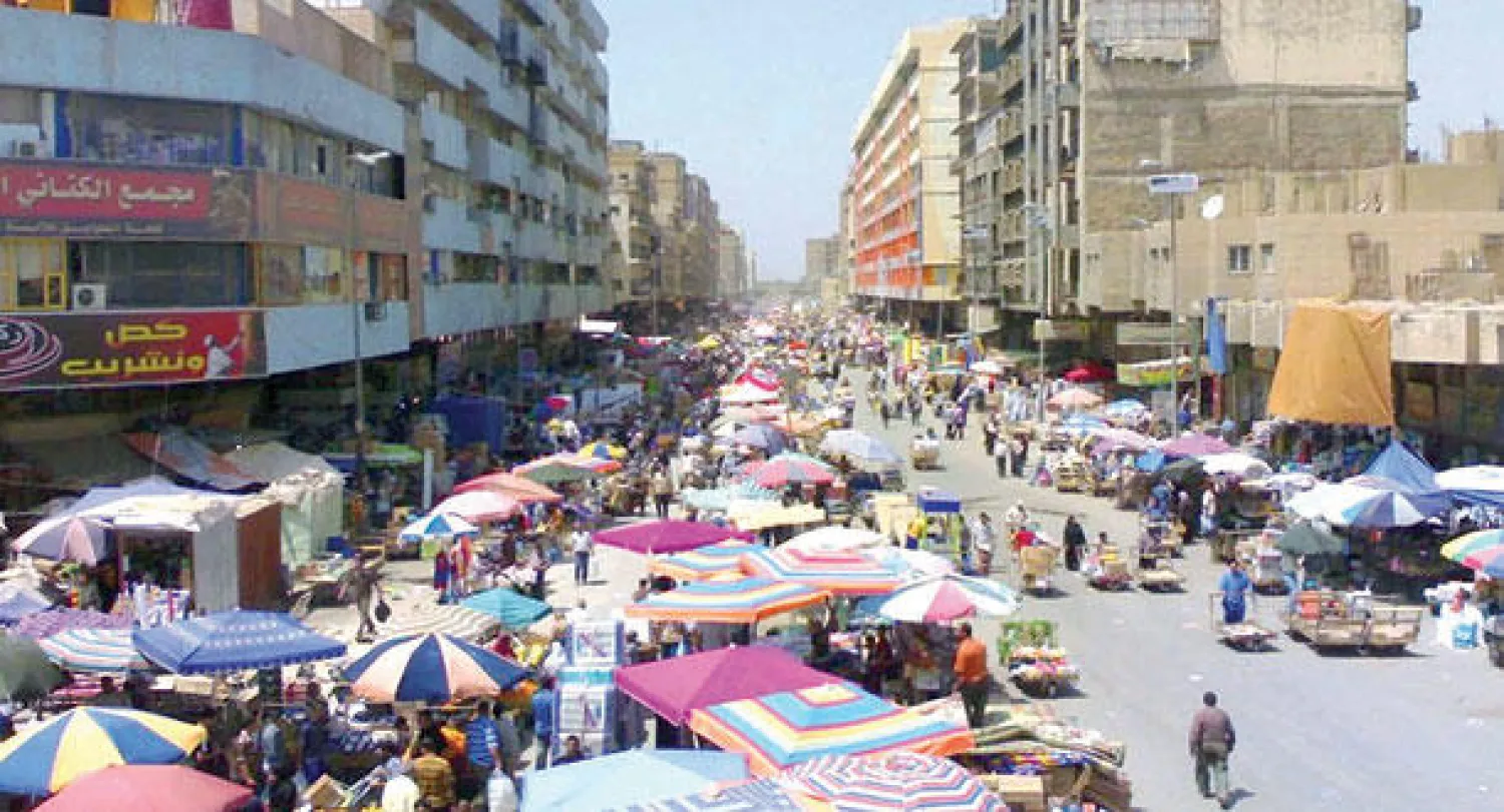 سوق الشورجة وسط بغداد حيث توجد كل أنواع البضائع