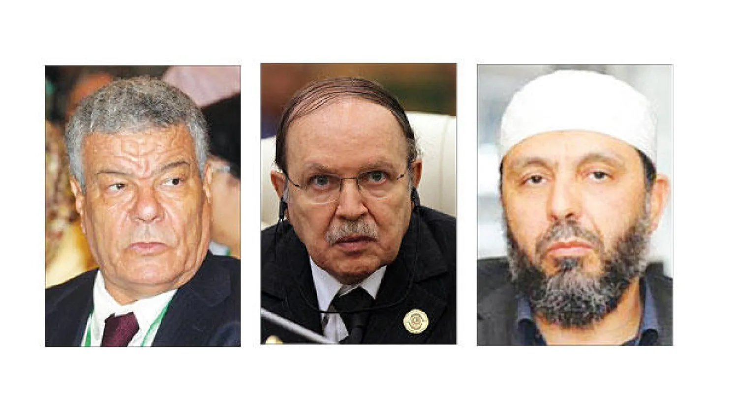 عبد الله جاب الله وعبد العزيز بوتفليقة وعمار سعداني