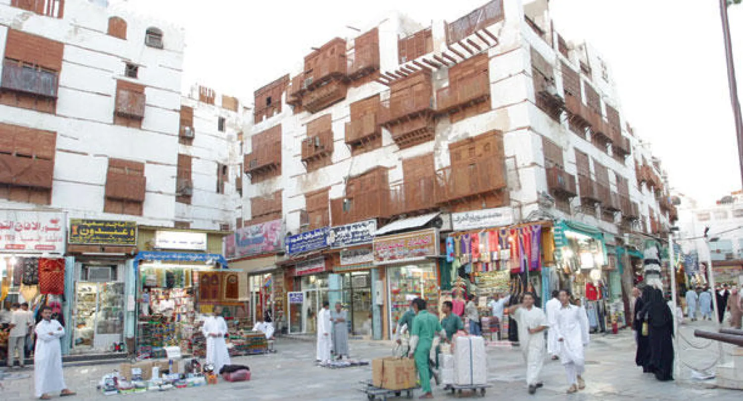 تزدان جدة التاريخية بالرواشين كمعلم حضاري يميزها عن بقية المناطق الأخرى في المحافظة (واس)