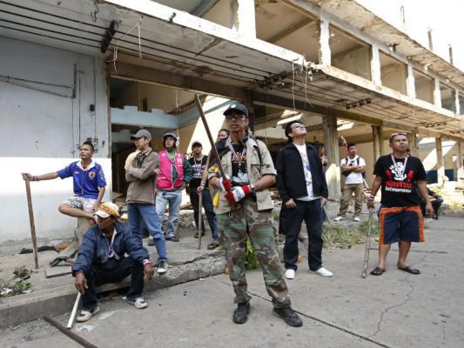     عشرات الجرحى في انفجار خلال تظاهرة معادية للحكومة في تايلاند

