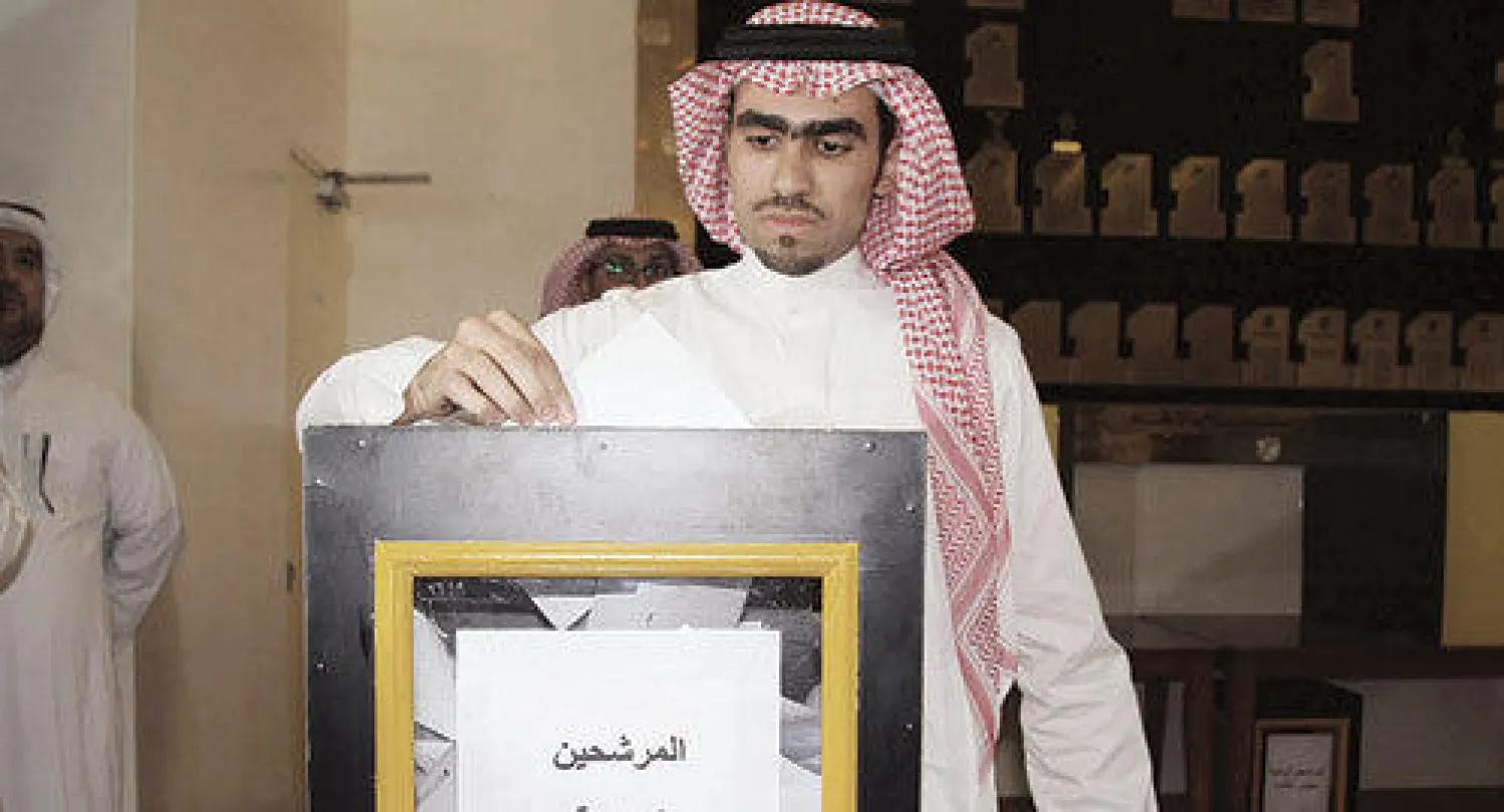 أحمد كعكي خلال مشاركته في انتخابات رئاسة نادي الاتحاد
