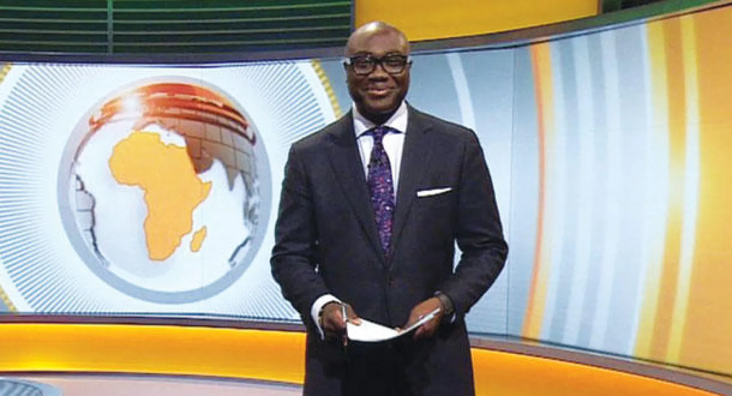 كوملا دومور  يقدم برنامج {التركيز على أفريقيا} (بي بي سي)