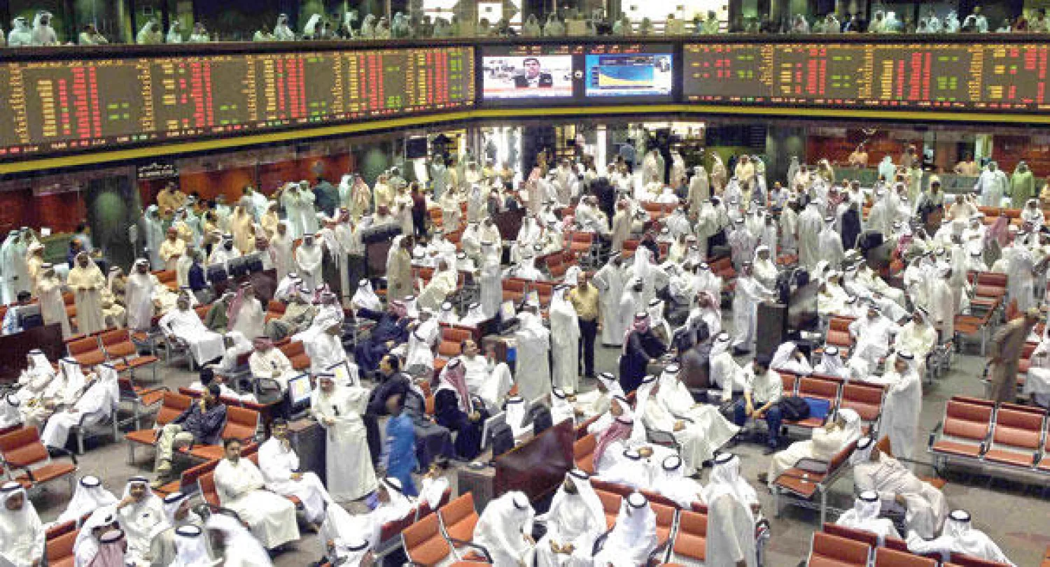 جانب من تداولات الأسهم الكويتية («الشرق الأوسط»)