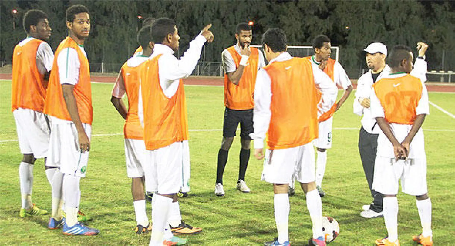 الأخضر الأولمبي بقيادة مدربه خالد القروني يبدو في مهمة صعبة أمام الأردن اليوم