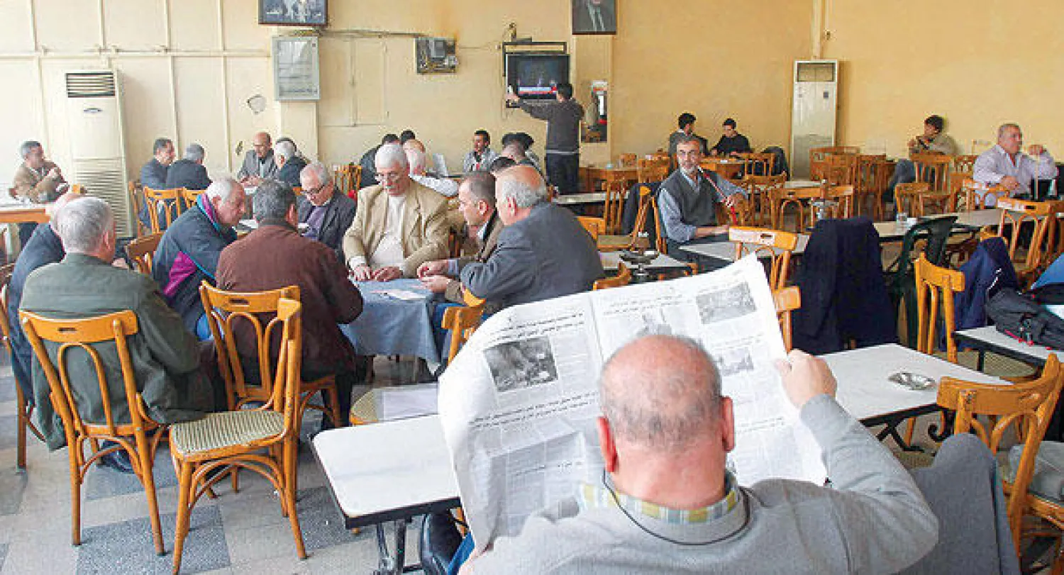 تسير الحياة طبيعية في دمشق بينما تعقد جلسات «جنيف 2»  في مونترو السويسرية أمس (رويترز)