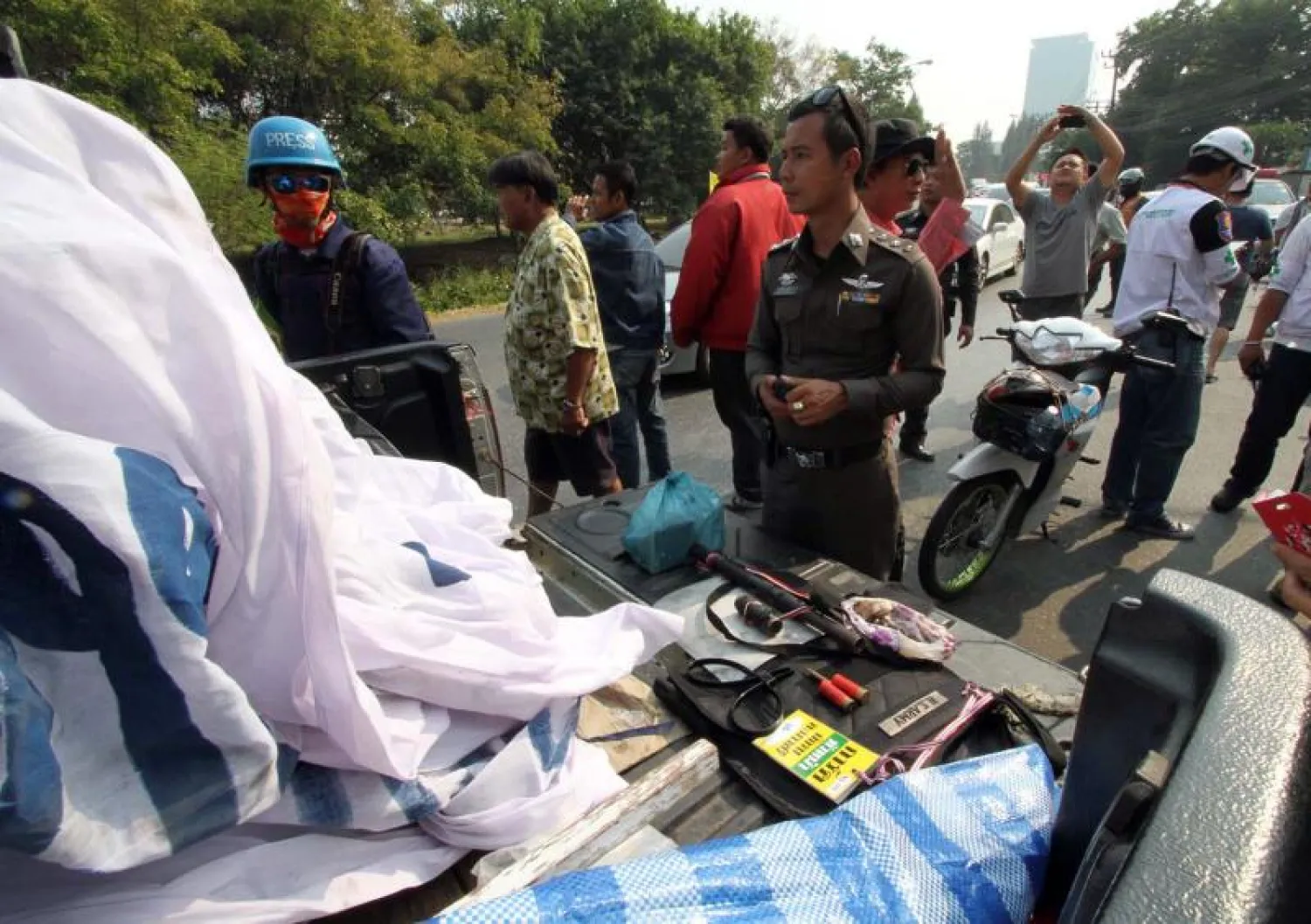 المعارضة التايلاندية تعلن عن مقتل أحد قادة التظاهرات في بانكوك