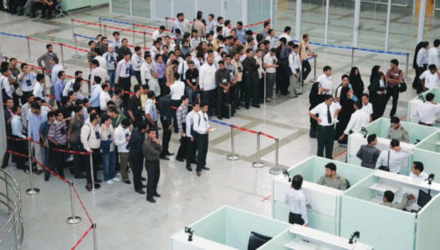 صالة الحجاج في مطار الملك عبد العزيز في جدة