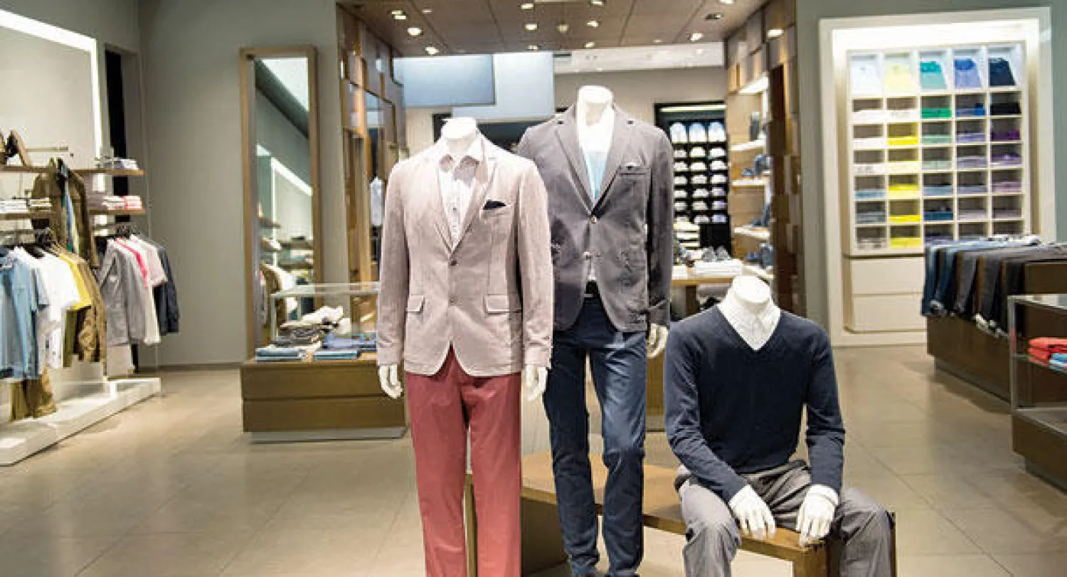 محلات {الهاي ستريت} تزيد من عدد محلات الملابس الرجالية