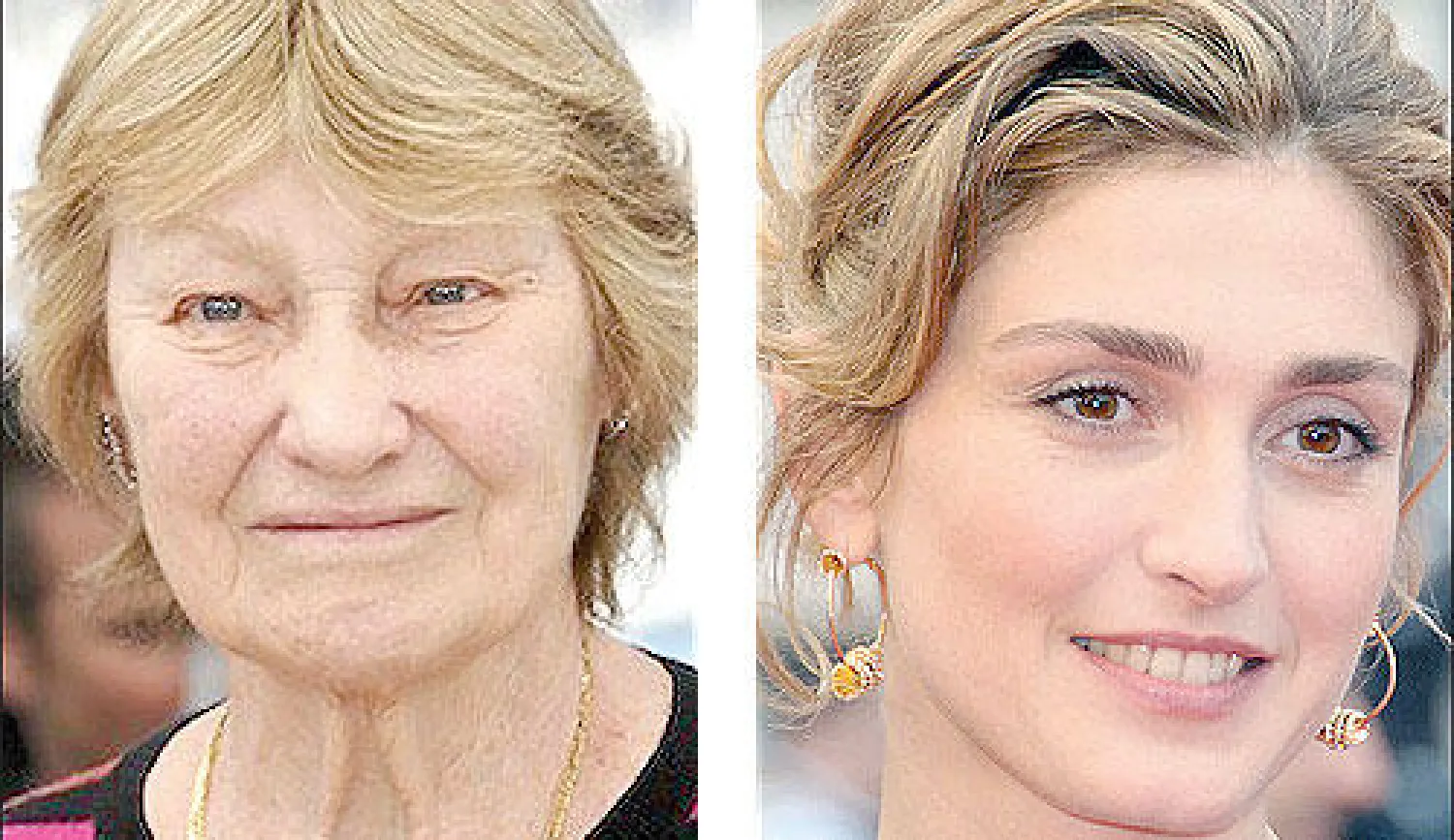 الممثلة الفرنسية جولي غاييه (يمين) , الممثلة الإيطالية ماريزا بوريني