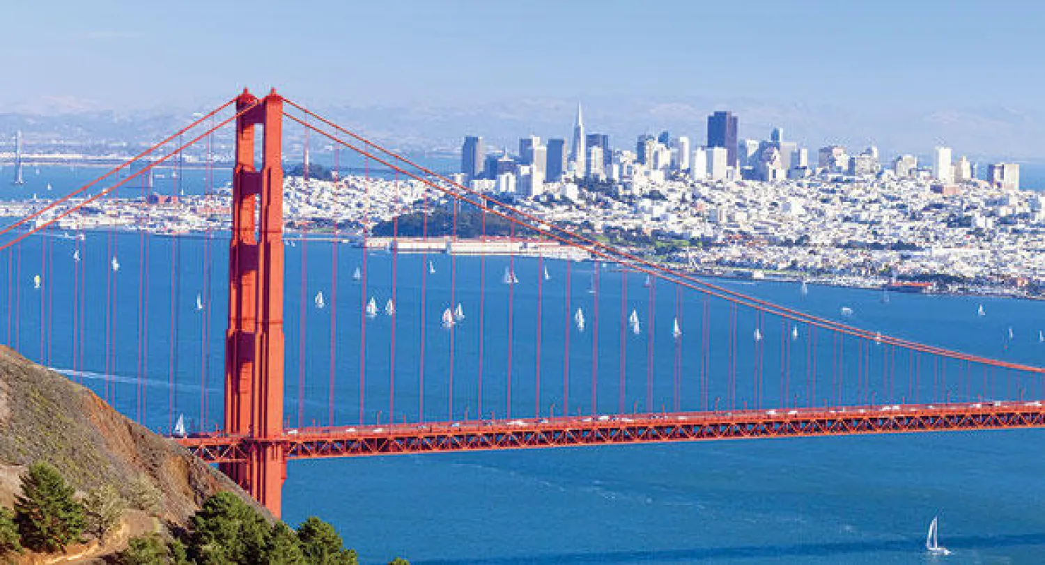 {غولدن غيت} الشهير