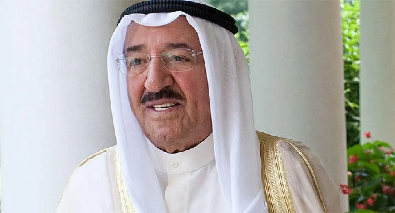 الشيخ صباح يجري  محادثات مع الرئيس هادي  بشأن أوضاع المنطقة