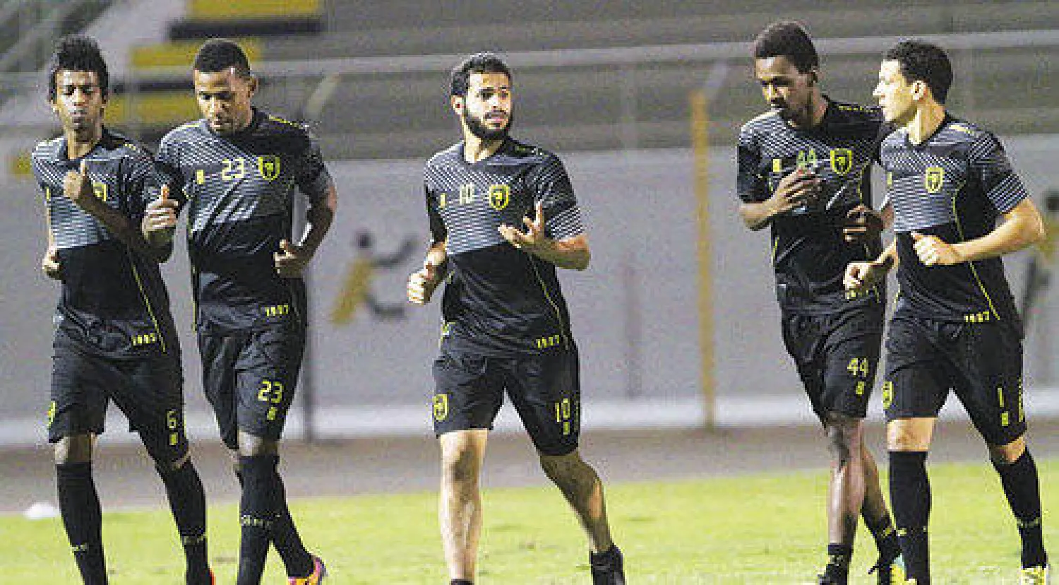 جانب من تدريبات الاتحاد