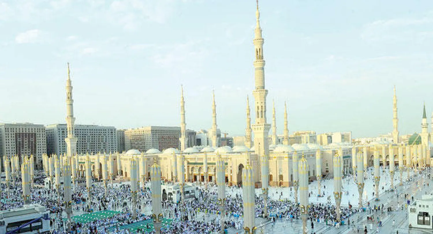 مظلات فناء الحرم النبوي مشاركة في الجائزة