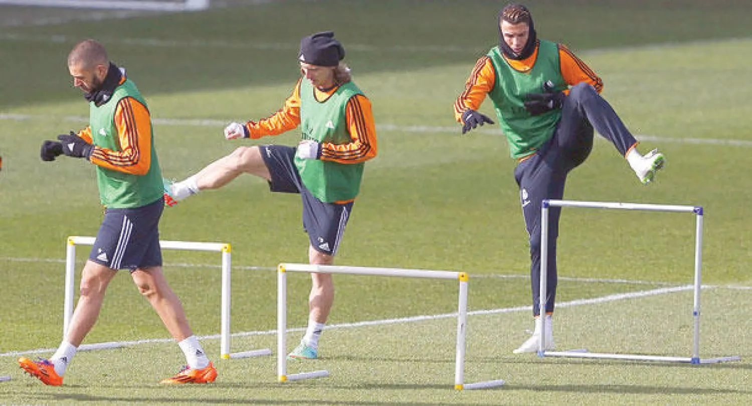 الريال يسعى لتخطي عقبة أتليتكو الأولى (إ.ب.أ)