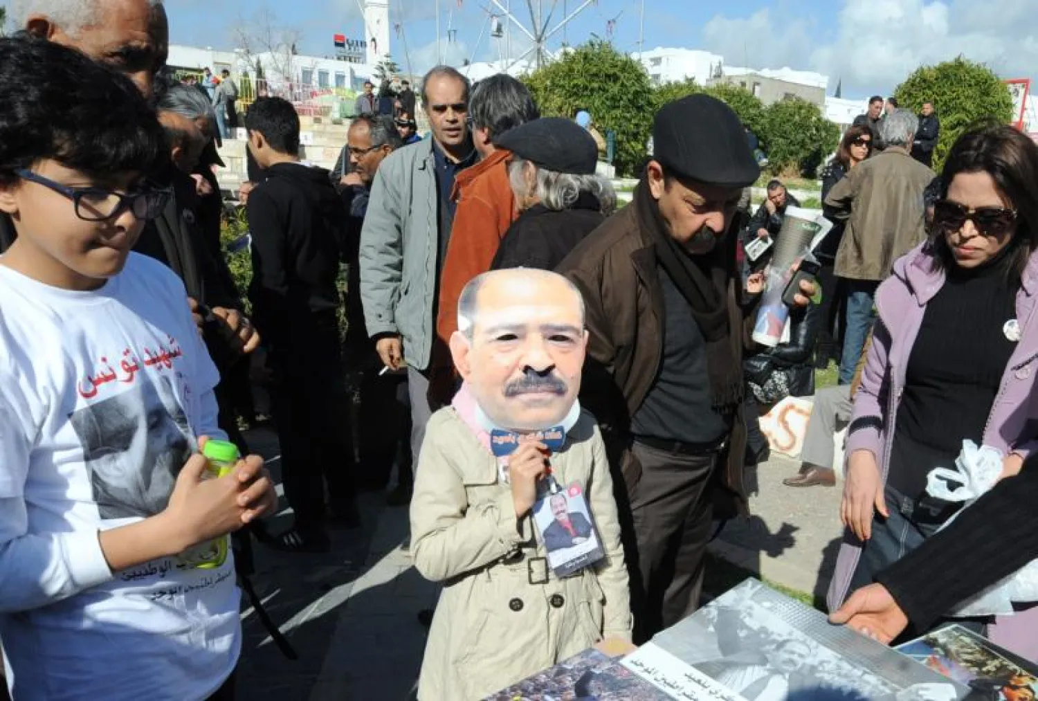 تونس تحيي اليوم ذكرى المعارض اليساري شكري بلعيد