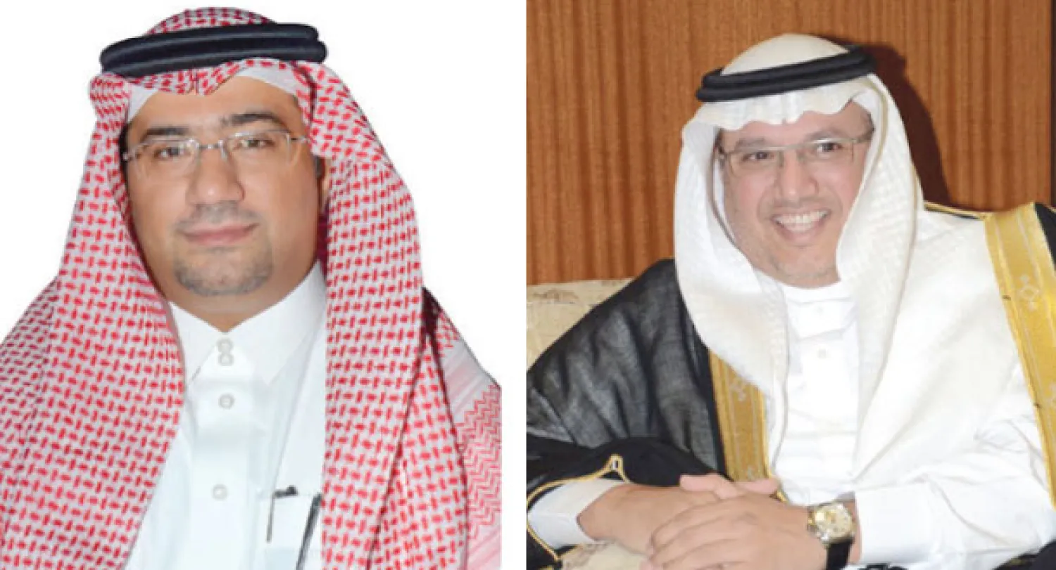 الأستاذ نجيب العيسى و الأستاذ عدنان النعيم 