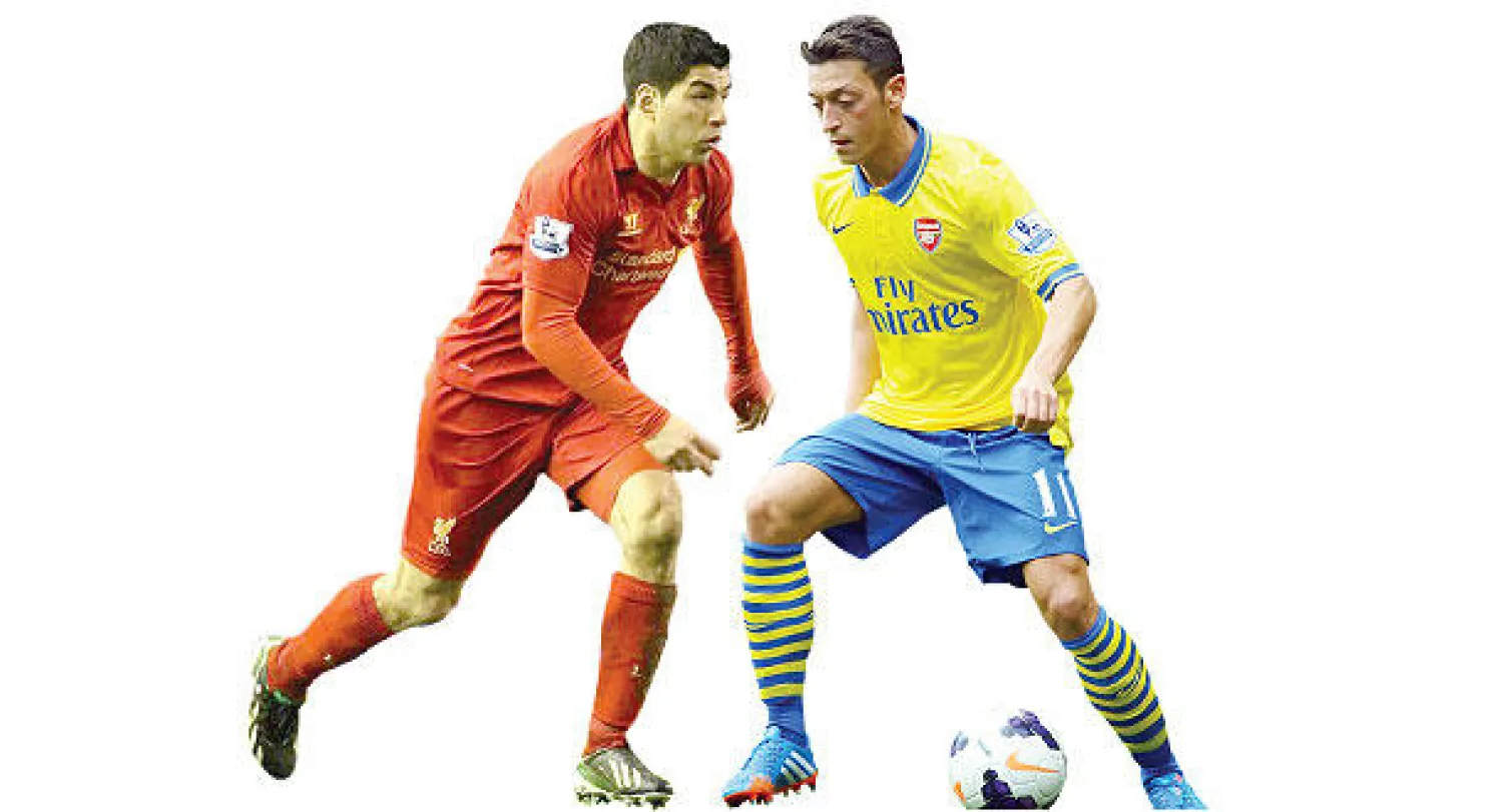 أوزيل.. بدأ ينسجم مع فريقه الجديد آرسنال - سواريز.. مصدر رعب لخصوم ليفربول