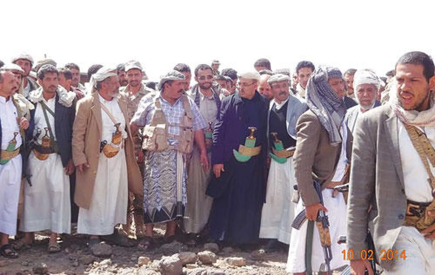 لجنة الوساطة التي رعت الوساطة في أرحب ({الشرق الأوسط})