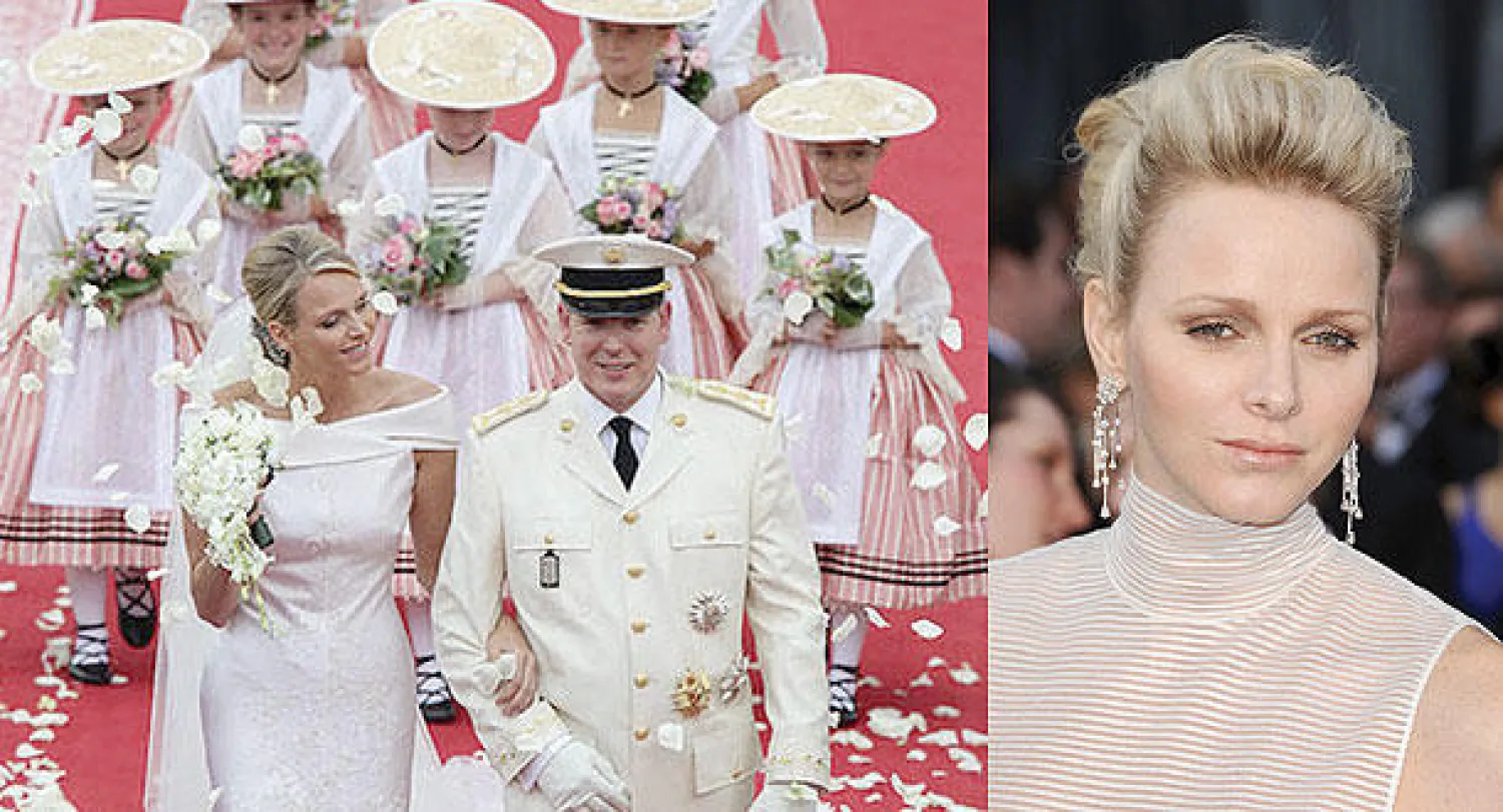 الأميرة  شارلين و العرس الذي انتظرته موناكو طويلا