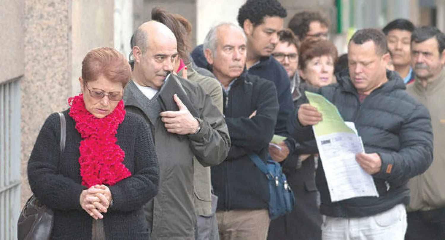 البطالة من أهم القضايا التي حددها قادة العالم في  2014 (أ.ب)