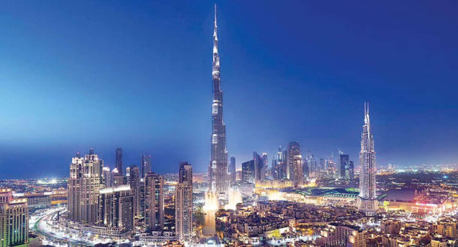 جانب من مدينة دبي («الشرق الأوسط»)