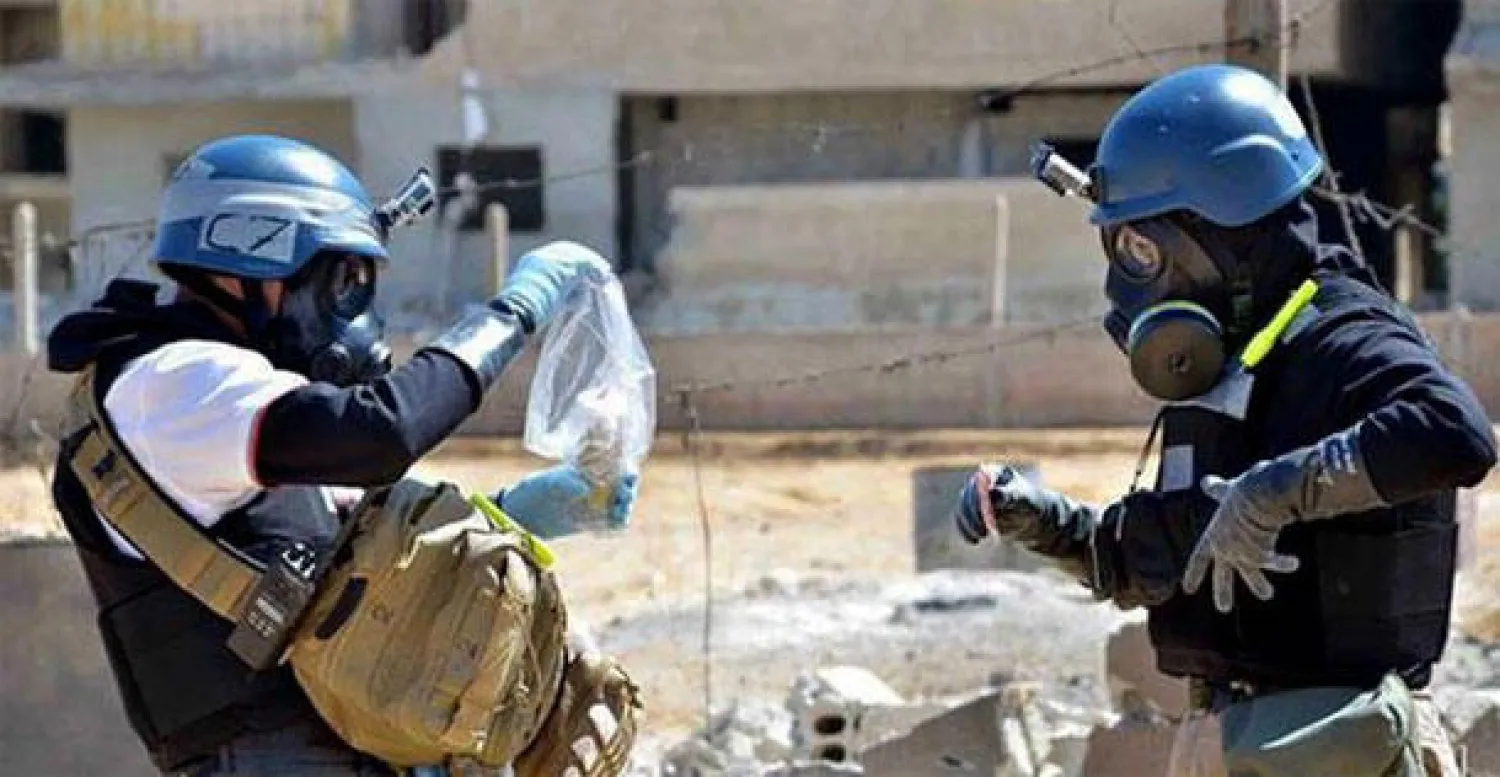 نقل دفعة ثالثة من الكيماوي إلى المياه الدولية