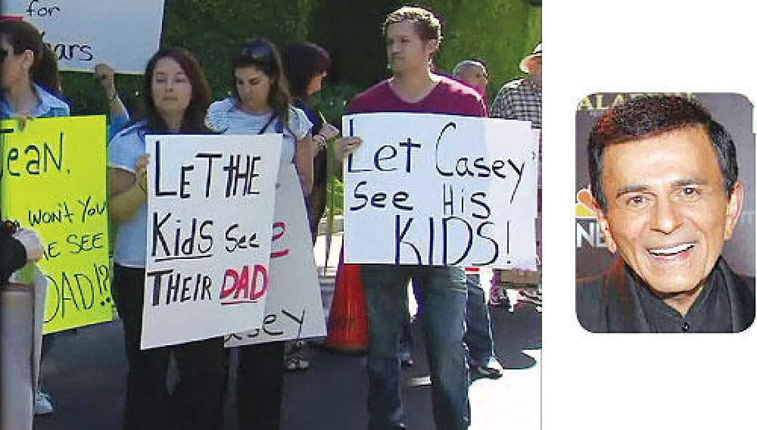 كيسي قاسم في ( الاطار) و مدعون ينظمون مظاهرة أمام بيت قاسم